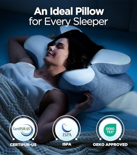 Cooling Ergonomic Cervical Pillow