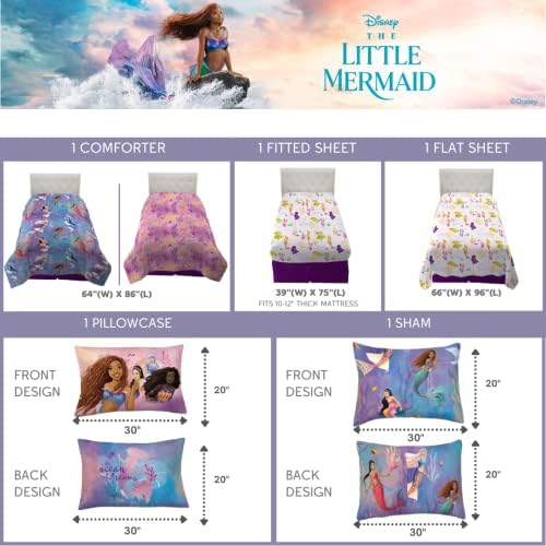 Little Mermaid Bedding Set