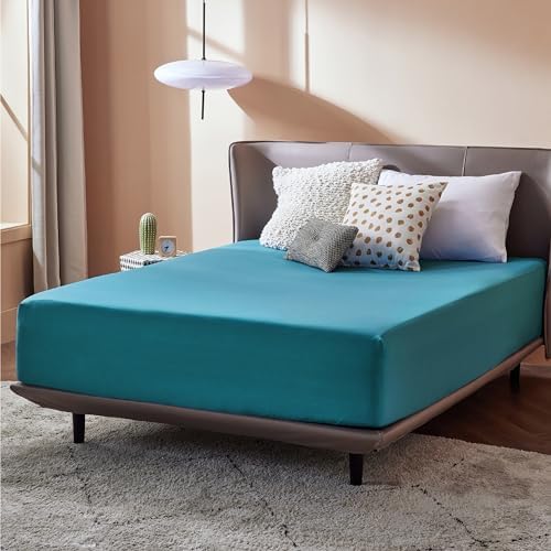 Bedsure King Fitted Sheet - Soft Durable Bedding