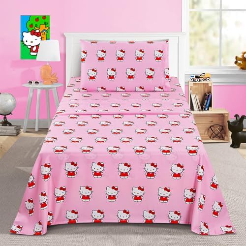 Hello Kittys Sweet Twin Bedding Set