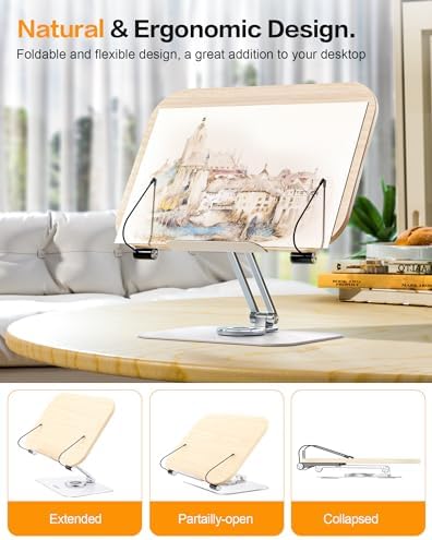 Ergonomic Adjustable Book Stand