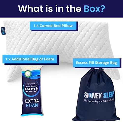 Side Back Sleepers Comfy Pillow