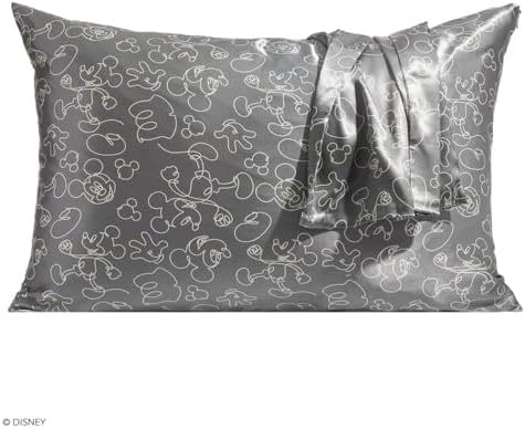 Kitsch Disney Mickey Mouse Luxury Cooling Pillowcase Elevate Sleep with Satin Softness
