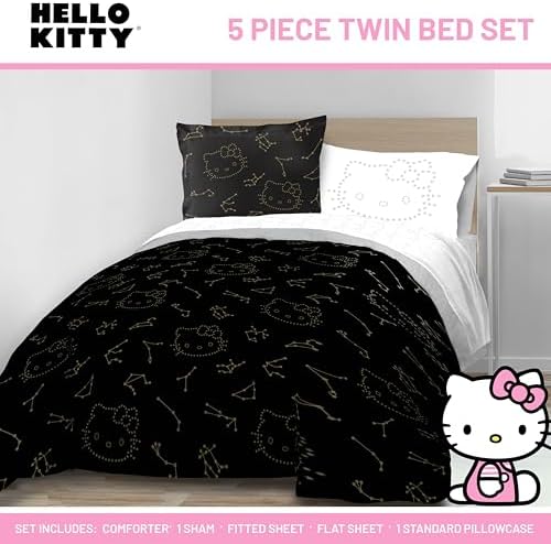 Hello Kitty Twin Comforter Set