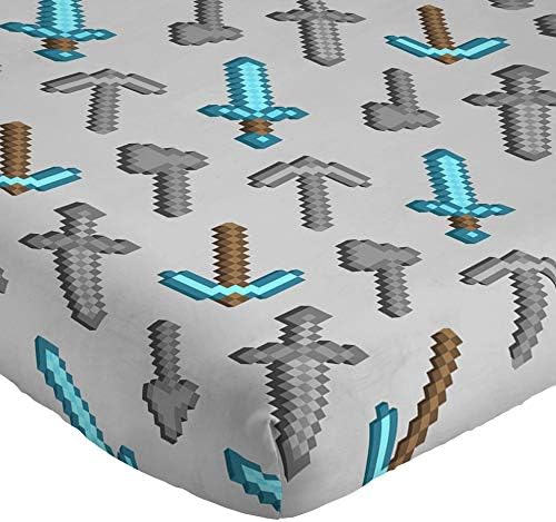 Jay Franco Minecraft Isometric Characters Twin Sheet Set