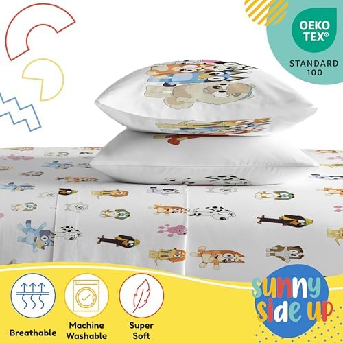 Bluey Friends Full Sheet Set