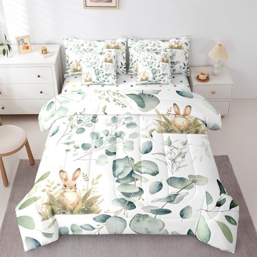 Erosebridal 7-Piece Bunny Bedding Comforter Set