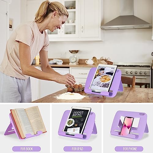 Stylish Lightweight Book Stand for Kids Adults Durable Water Repistant