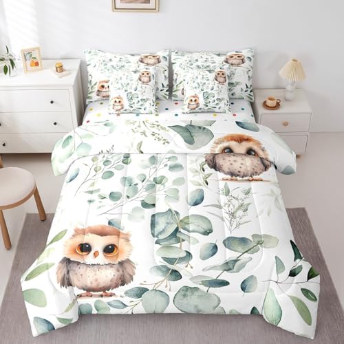 Erosebridal Kids Cartoon Animal Bedding Set