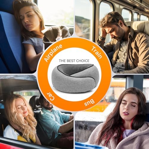 Memory Foam Neck Pillow for Travel