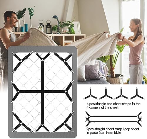 Luyena Bed Sheet Straps