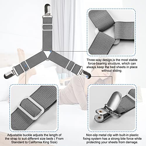 Bed Sheet Straps - Simple Solution for Tidying Up Your Bed