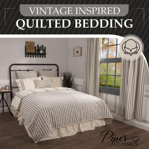 Market Place Gray California King Quilt