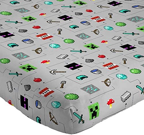 Jay Franco Minecraft Monster Hunters Queen Bedding Set