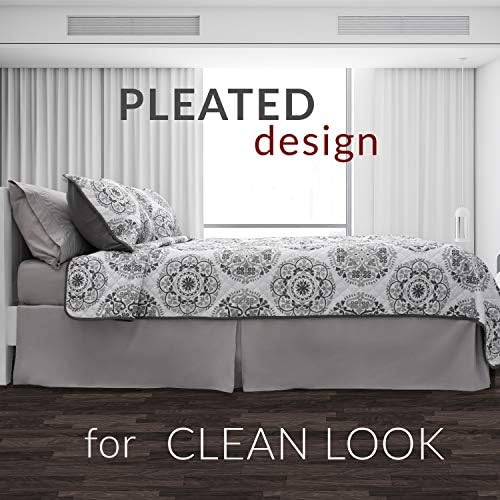 Luxury Bed Skirt for California King Bed