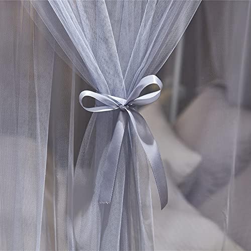 VETHIN 4 Corners Princess Bed Canopy