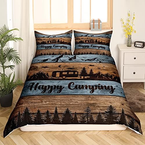 EroSure Twin campingComfort Duvet Cover Set - 3D Print Soft Machine Washable