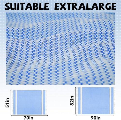 Genovega Breathable Cooling Queen Bedspread Blanket