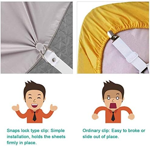 Adjustable Sheet Holder Straps for Bedding - Durable and Secure