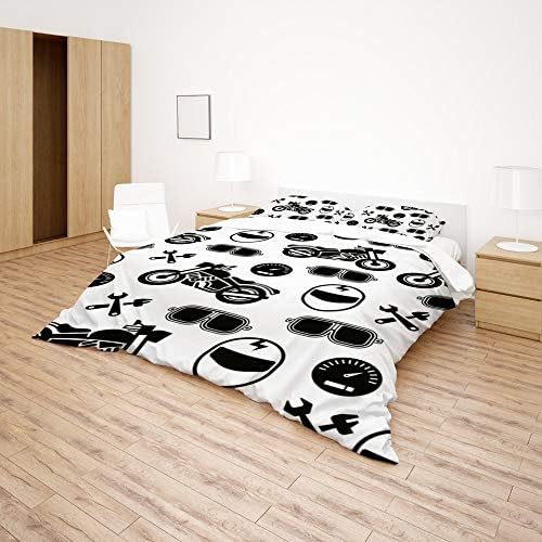 Find Sun Twin XL Duvet Cover Set with 2 Pillow Shams