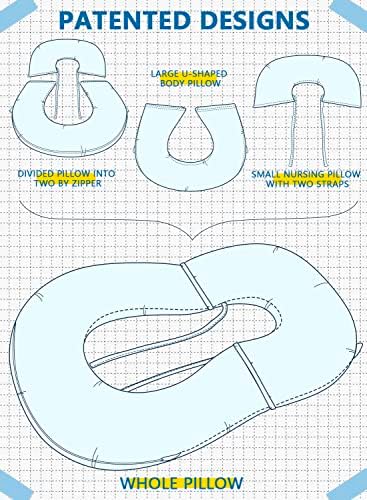 INSEN Angle Pillow for Bed Reading Nursing