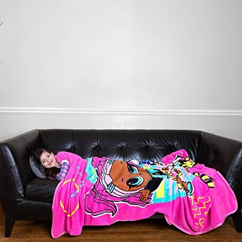 Franco Kids Bedding Blanket 62x90 inches LOL Surprise