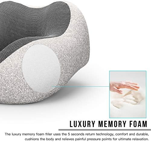 MLVOC Travel Pillow Memory Foam Neck Support