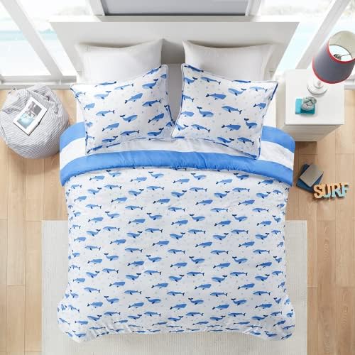 Exclusive - Fun Adorable Dolphin Reversible Bedding for Kids