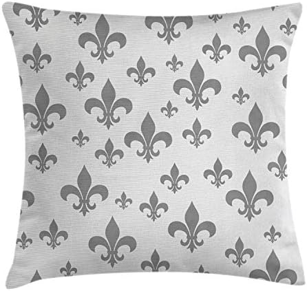 Ambesonne Fleur De Lis Throw Pillow Cover