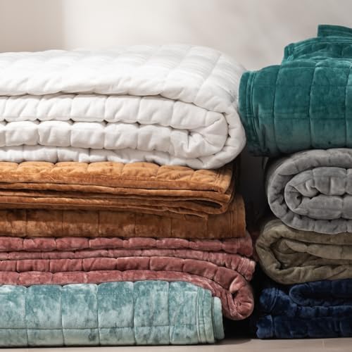 Luxury Velvet Quilt King Size Set