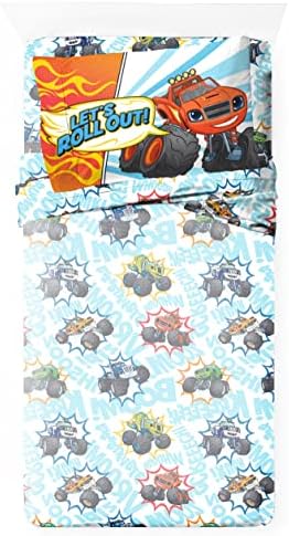 Jay Franco Blaze and Monster Machines Sheet Set for Kids