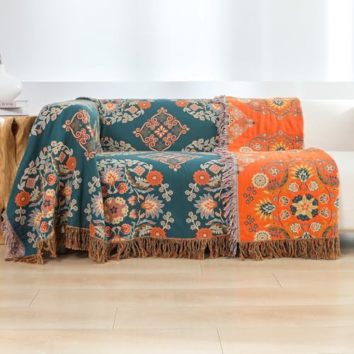 Warm Cozy 100 Cotton Soft Blanket - Rustic Farmhouse Style 8090