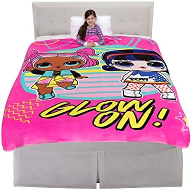 Franco Kids Bedding Blanket 62x90 inches LOL Surprise