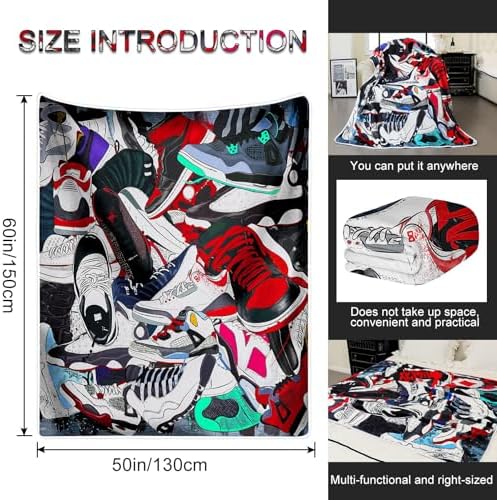 EISKBC Basketball Shoes Blanket