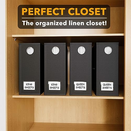 SpaceAid Folding Bed Sheet Organizers