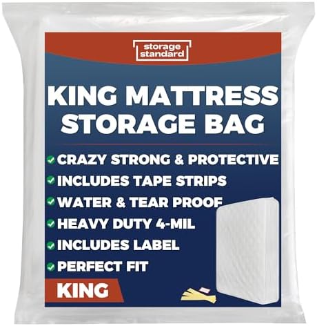 Storage Standard KingMattress Bags for Moving Storage