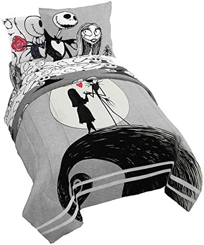 Jay Franco Disney Nightmare Before Christmas Moonlight Twin Bed Set