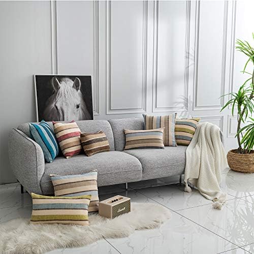 Stylish Retro Style Throw Pillow Covers x2