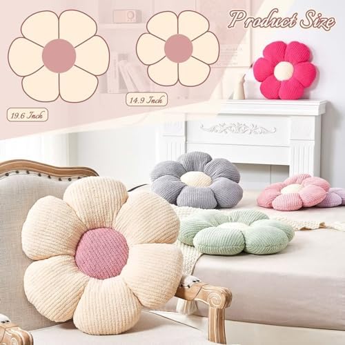 Kcvvcr Cute Flower Throw Pillow