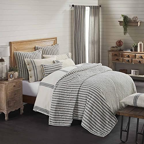 Market Place Gray California King Quilt