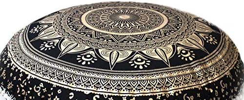 CRAFT KALA 32 Bohemian Floor Pillow Cover