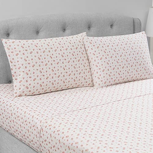 Luxurious Rose-Printed Bedding Set