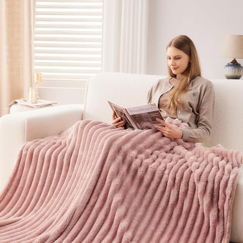 Experience warmth comfort with the NEWCOSPLAY Super Soft Throw Blanket