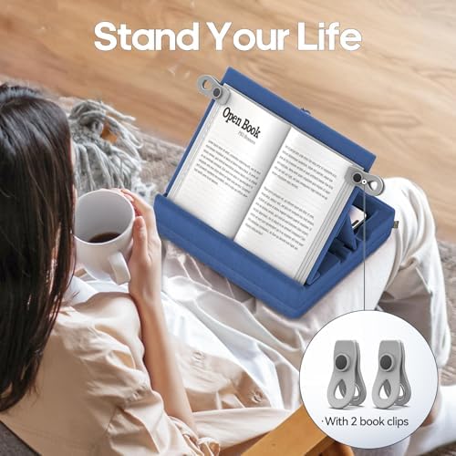 Multi-functional Book Stand with Storage for Ipad and Tablets