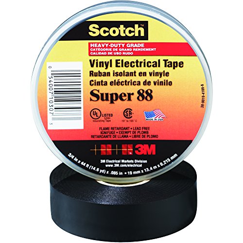 Partners Brand Electrical Tape - Heavy Duty Reliable for Packing Shipping