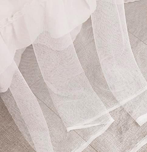 Elegant Bed Canopy with Lighting for Bedroom Decorations