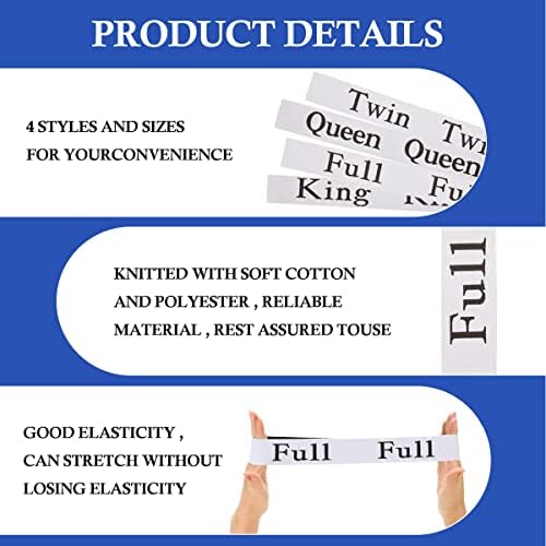 ZJDBSET Bed Sheet Organizer Bands