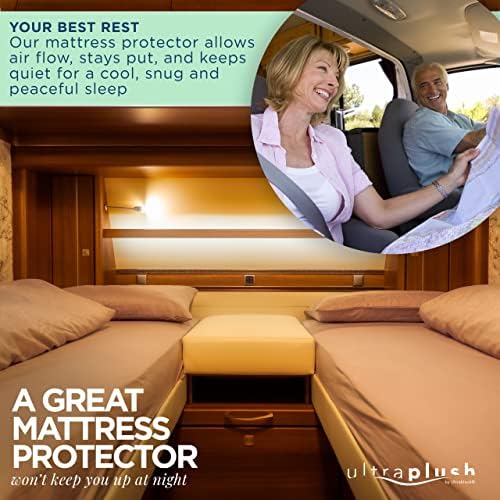 UltraBlock Ultra Plush Waterproof Mattress Protector RV King