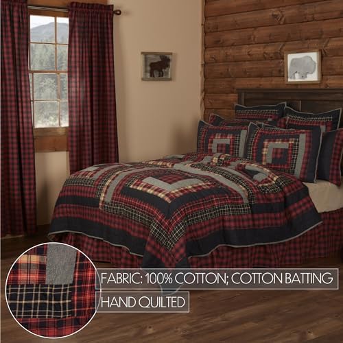 Cumberland Chambray Rustic Quilt Set California King Rustic Cotton Sham Oliveira Design