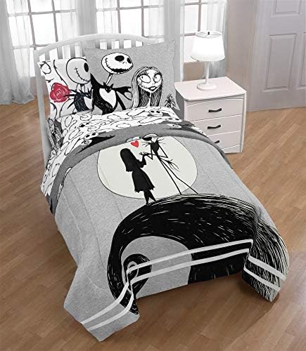Jay Franco Disney Nightmare Before Christmas Moonlight Twin Bed Set